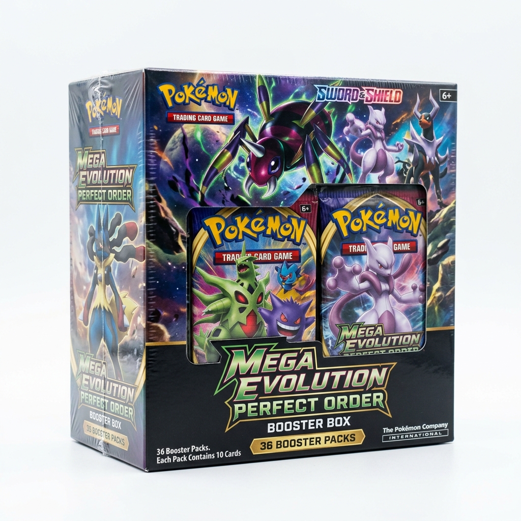 Pokémon Mega Evolution Perfect Order Trading Card Game Booster Box